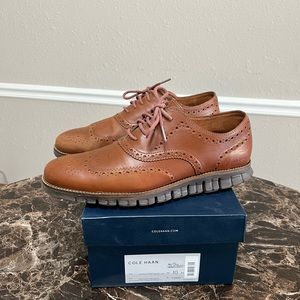 Cole Haan Zerogrand Wingtip Oxford Size 10